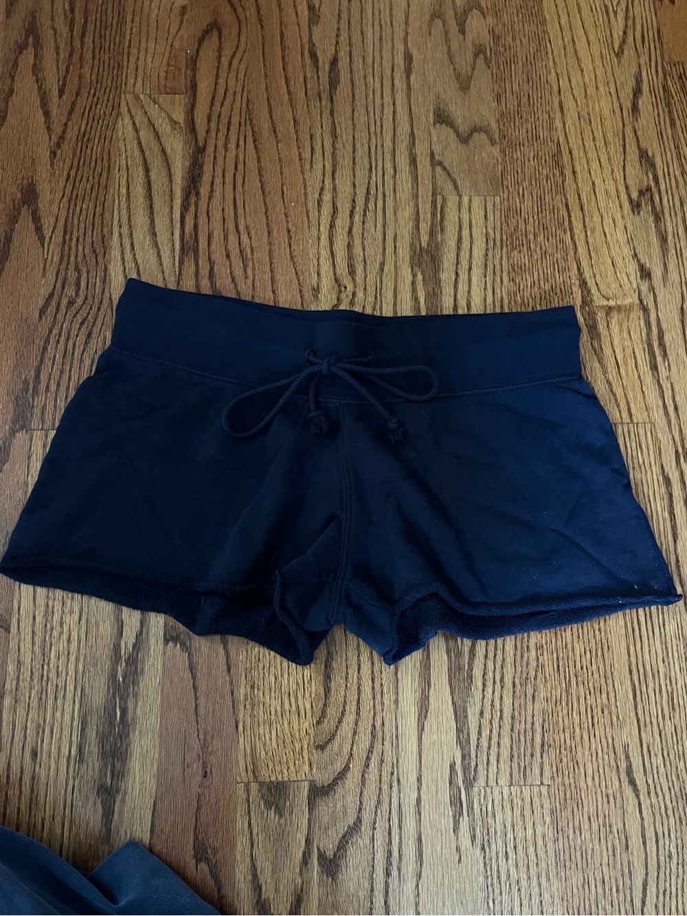 Brandy Melville Dark Blue Drawstring Athletic Shorts